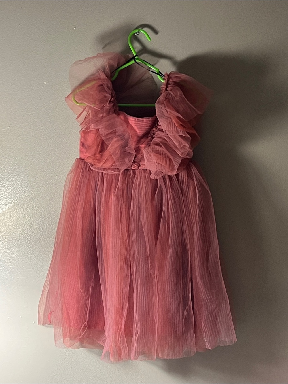 H&M Pink Ruffled Tulle Formal Dress for Girls - Picture 2 of 7